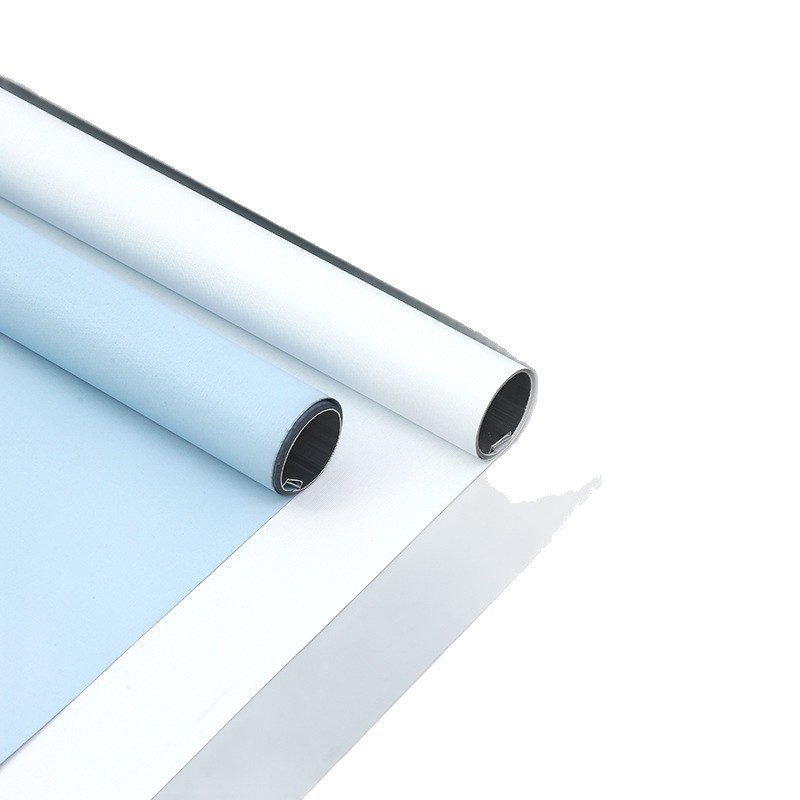 Office Building Office Roller Blinds Full Blackout Heat Insulation Adjustable Sunshade Logo Advertising Electric Flame Retardant Roller Blinds