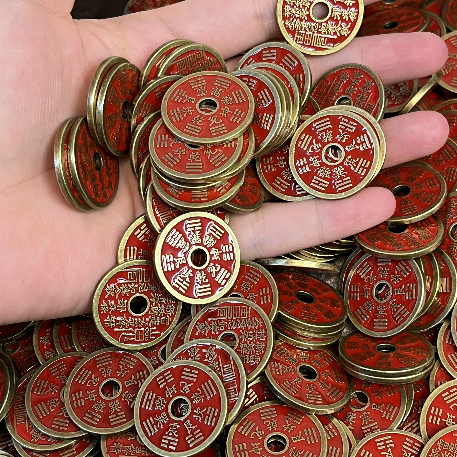 Wholesale Cinnabar Mountain Ghost spend money gossip pendant antique copper pendant accessories hand made homemade accessories hand rope original