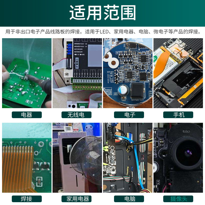 Source Manufacturer High Purity Leaded Solder Wire Sn63Pb37 Rosin Core Solder Wire No-Clean Environmentally Friendly Tin Wire 1.0