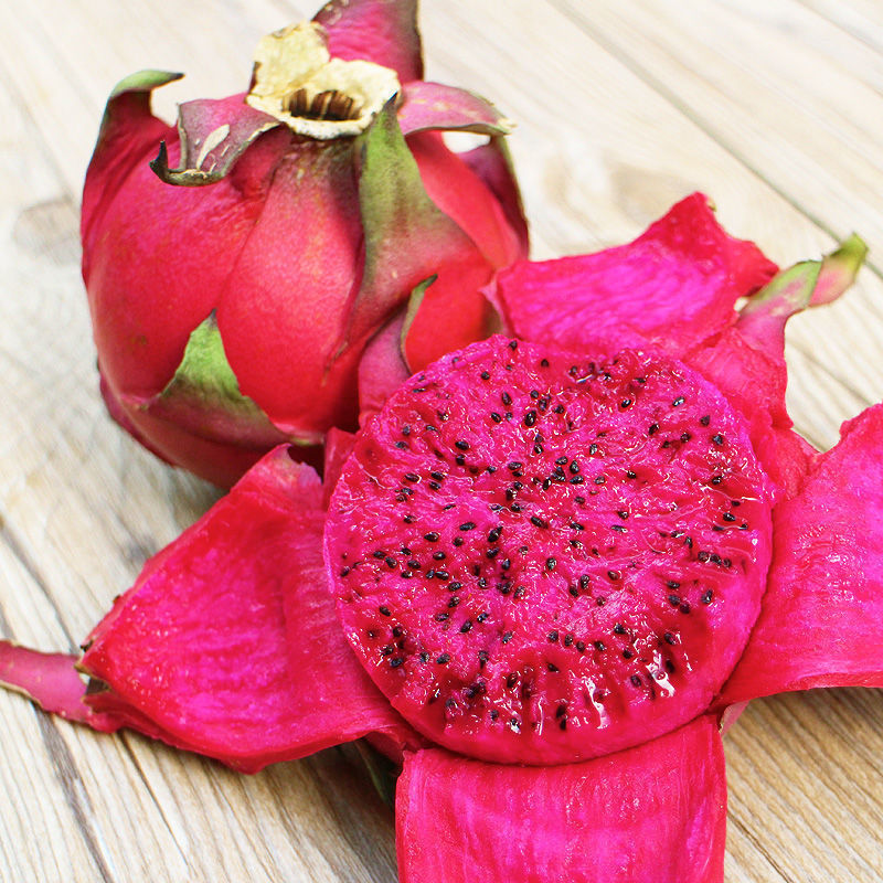 Authentic Hainan Jindu No. 1 Red Dragon Fruit Super Sweet Seasonal Fresh Fruit Whole Box Wholesale Price 3/5/ 5kg