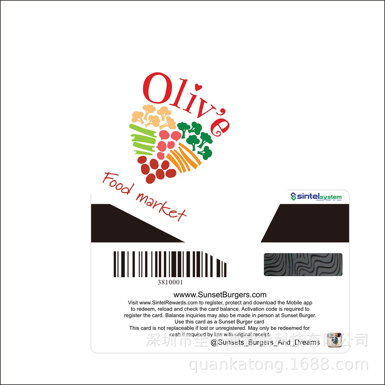 Manufacturer Customized Amazon Pvc Gift Barcode Card One Card One Code Qr Code Supermarket Membership Gift Card