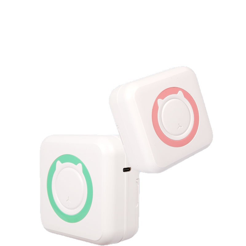 High-Definition Ai Error Question Printer Mini Small Label Photo Student Notebook Homework Label Machine Smooth Copy of Questions