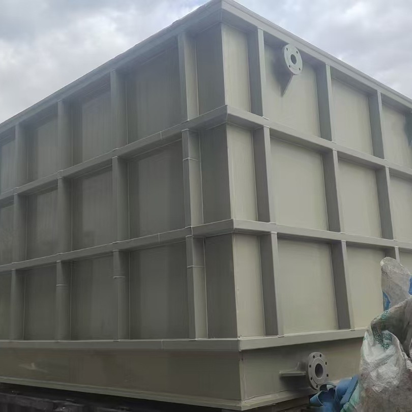 Pp Water Tank Electroplating Tank Acid and Alkali Resistant Pp Water Tank Easy Welding Polypropylene Water Tank Aquaculture Square Plastic Water Tank