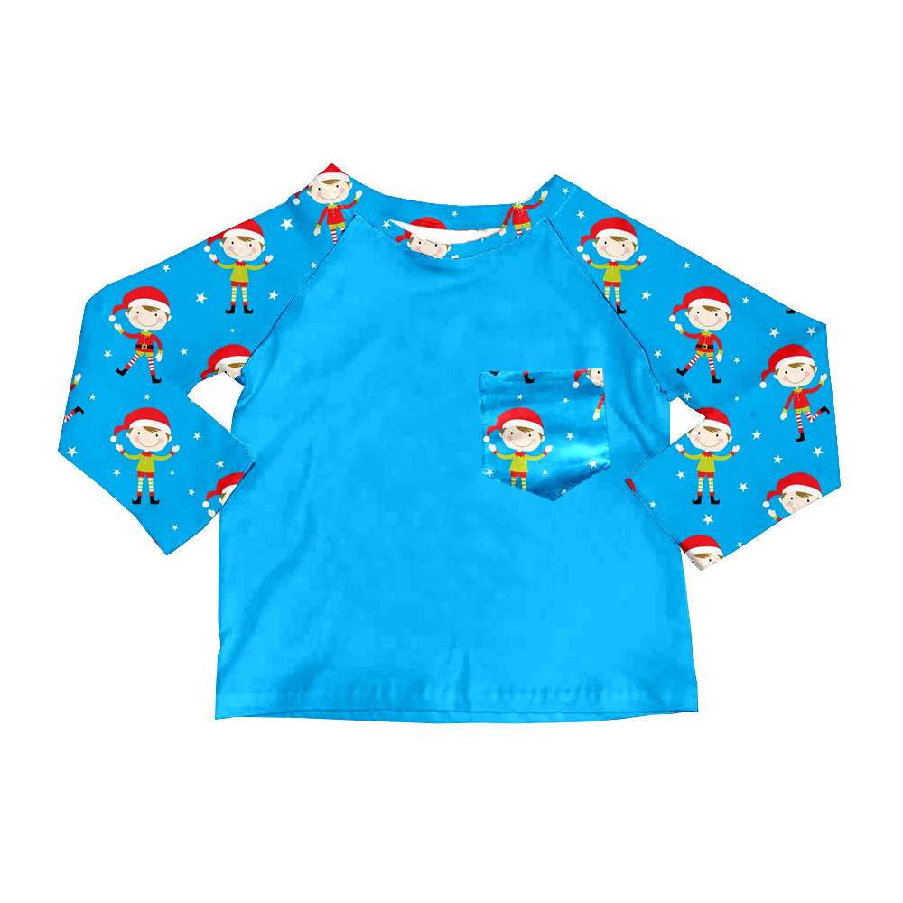 Boutique Foreign Trade Children's Clothing Printed Children's Cute Creative Custom Autumn Long Sleeves