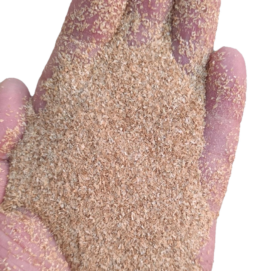 Factory supply rice husk powder plant feed secondary dust removal rice husk powder feed chicken, duck, goose, cattle and sheep feed rice bran