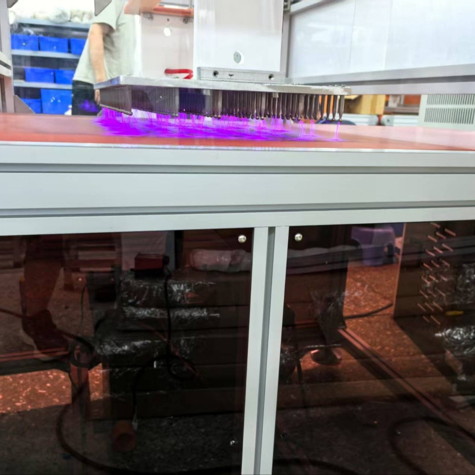 Silicone Corona Machine Sheet High Frequency Treatment Machine Assembly Line Intelligent Adjustment Sheet Composite Glass Cleaning Machine