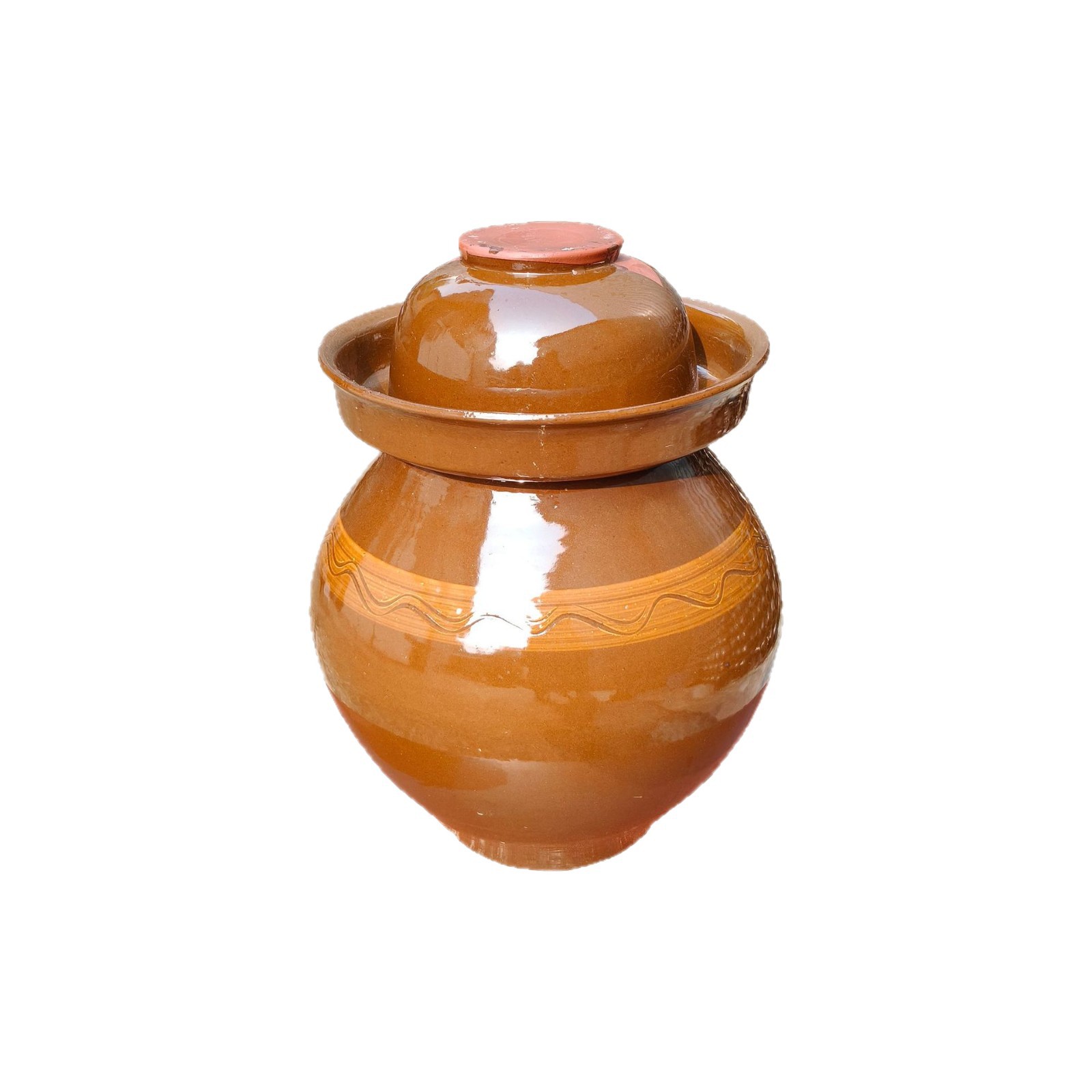 [15kg Pickle Jar] Sichuan Pickle Jar Manufacturer Wholesale 10- 500kg Ceramic Earthenware Pickle Jar Pickle Jar