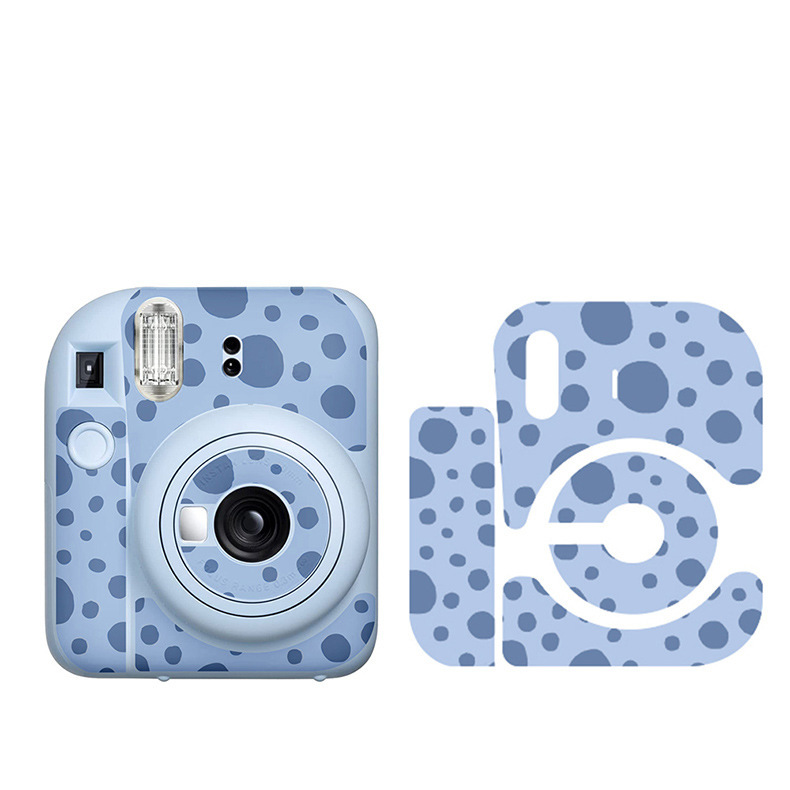 In stock Polaroid mini12 body stickers colorful polka dot cute fresh body exquisite stickers soft film protective film
