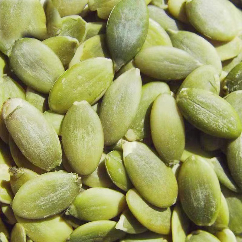 New Raw Original Pumpkin Seeds 500g Bulk Wholesale Baking Raw Materials Daily Nuts Shellless Raw Pumpkin Seeds
