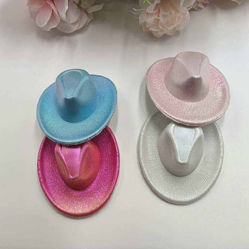 Factory new ornaments hat doll doll hat laser hat birthday party hat mini pet hat