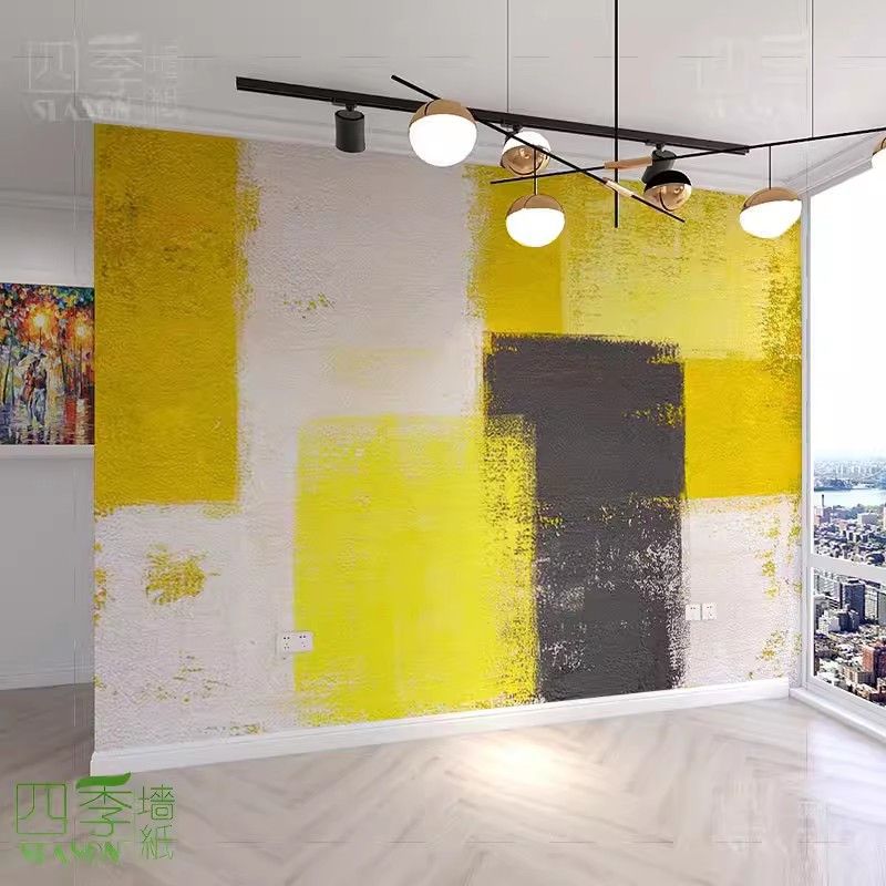 Абстрактные художественные обои с масляной живописью, новые популярные обои для спальни, высококачественные обои