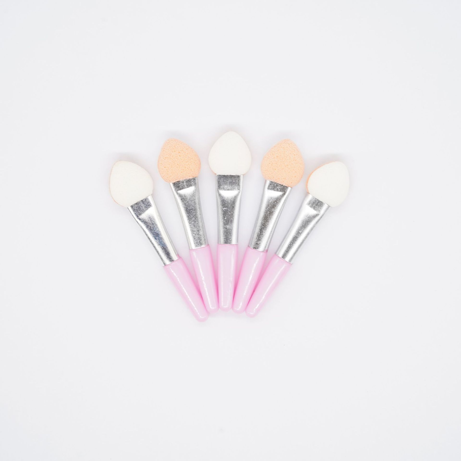 Single head latex sponge aluminum tube eye shadow stick eye concealer eye shadow brush beauty makeup eye makeup tool