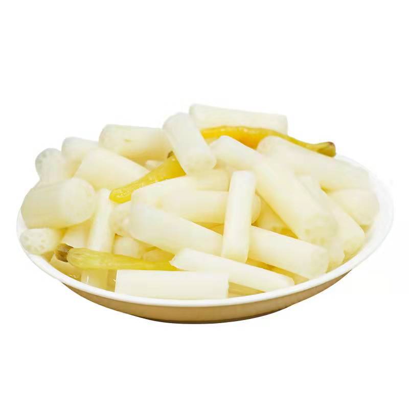Honghu bubble lotus root with 400g * 20 bags of ready-to-eat cold vegetables pickles pickles sour and spicy bubble lotus root with catering wholesale