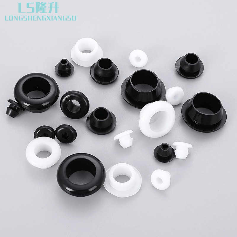 Environmentally Friendly Quick-Installation Coil Single-Sided Rubber Wire Protection Ring Buckle Outlet Coil Conical over Coil Distribution Box Wire Protection Sleeve