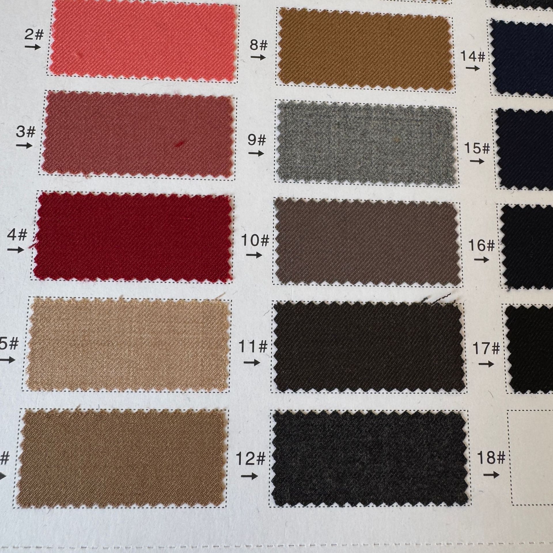 Wr Wool Viscose Worsted Blended Stretch Worsted Wool Suit Pants Material Business Dress Jacket 340g