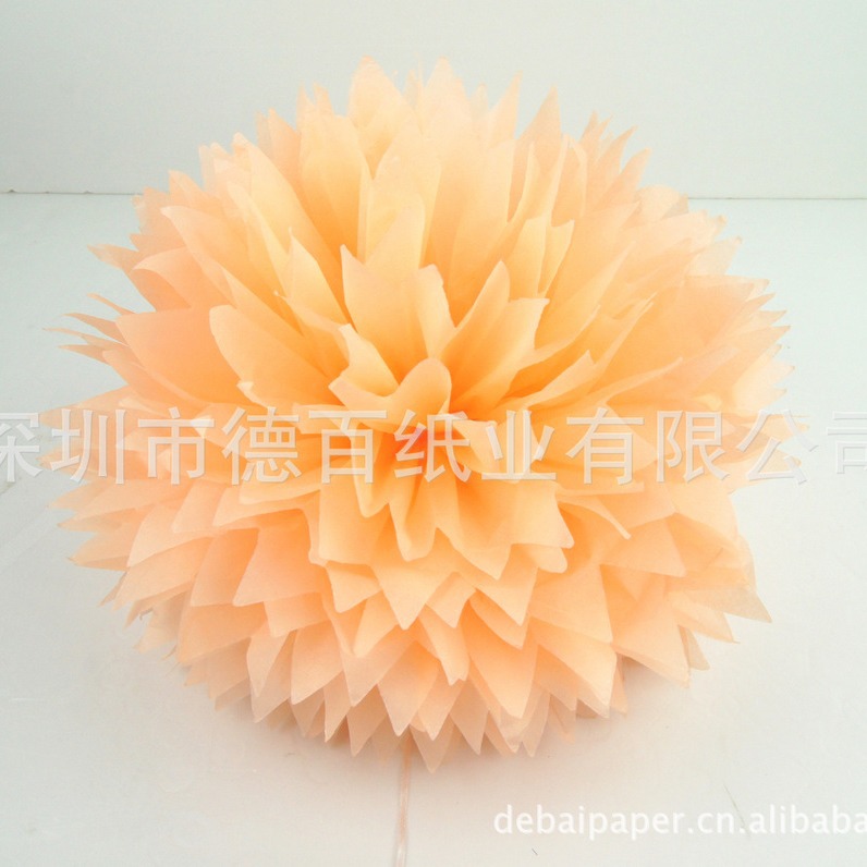 Crown store 4-20 inch supply wedding hand flower hand flower ball honeycomb ball paper flower