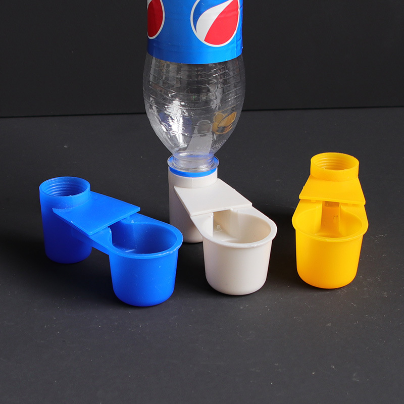 Thickened Sink Kettle for Plastic Pigeons, Bird Accessories, Double-Port Water Guide, Drinking Fountain, Parrot Automatic Water Feeder