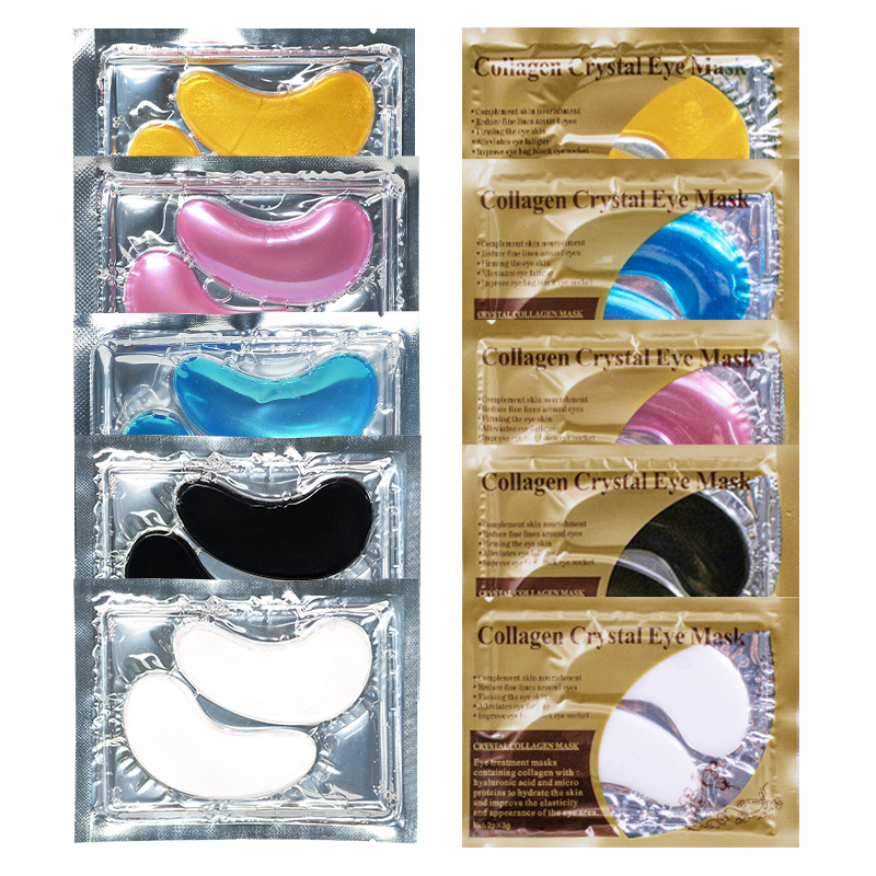 Eye Mask Customization Gold Eye Mask Patch Collagen Eye Patch Crystal Eye Mask Patch Cross-Border Processing Oem