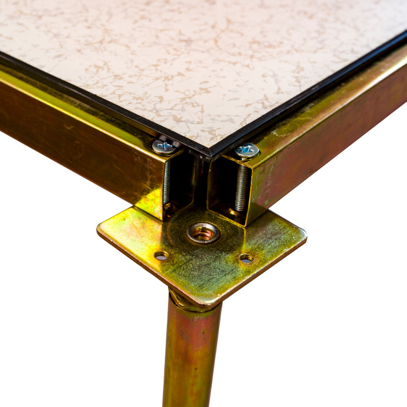 Ultra-Long All-Steel Anti-Static Floor 600 600 Computer Room School Suspended Activity Fire-Proof Surface Anti-Static Floor