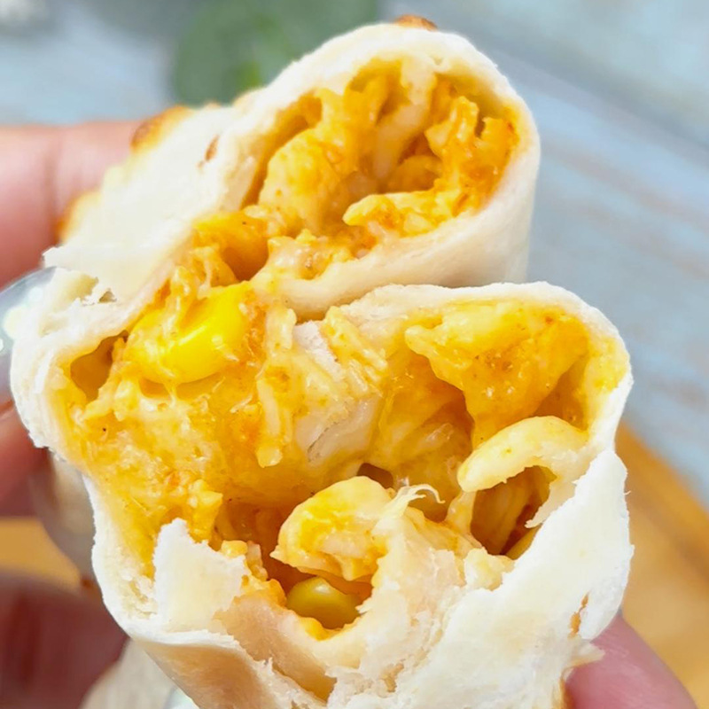 Baiyaoxuan Cheese Beef Roll Chicken Roll Food Breakfast Microwave Heating Instant Convenience Store Commercial Wholesale