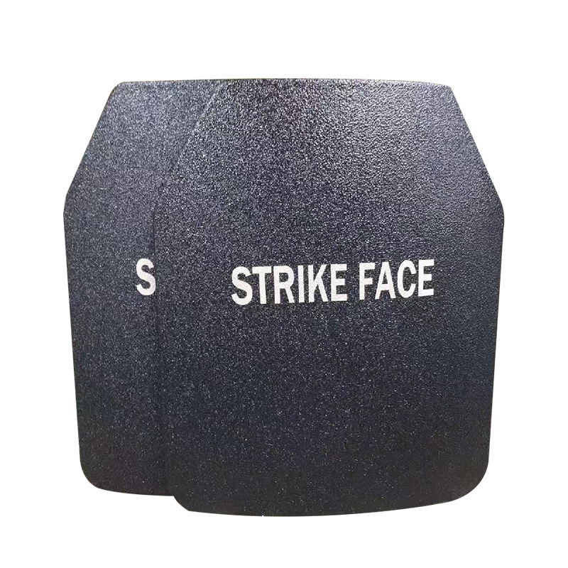 Bulletproof board GA six NIJ IV alumina silicon carbide ceramic composite PE load-bearing training board