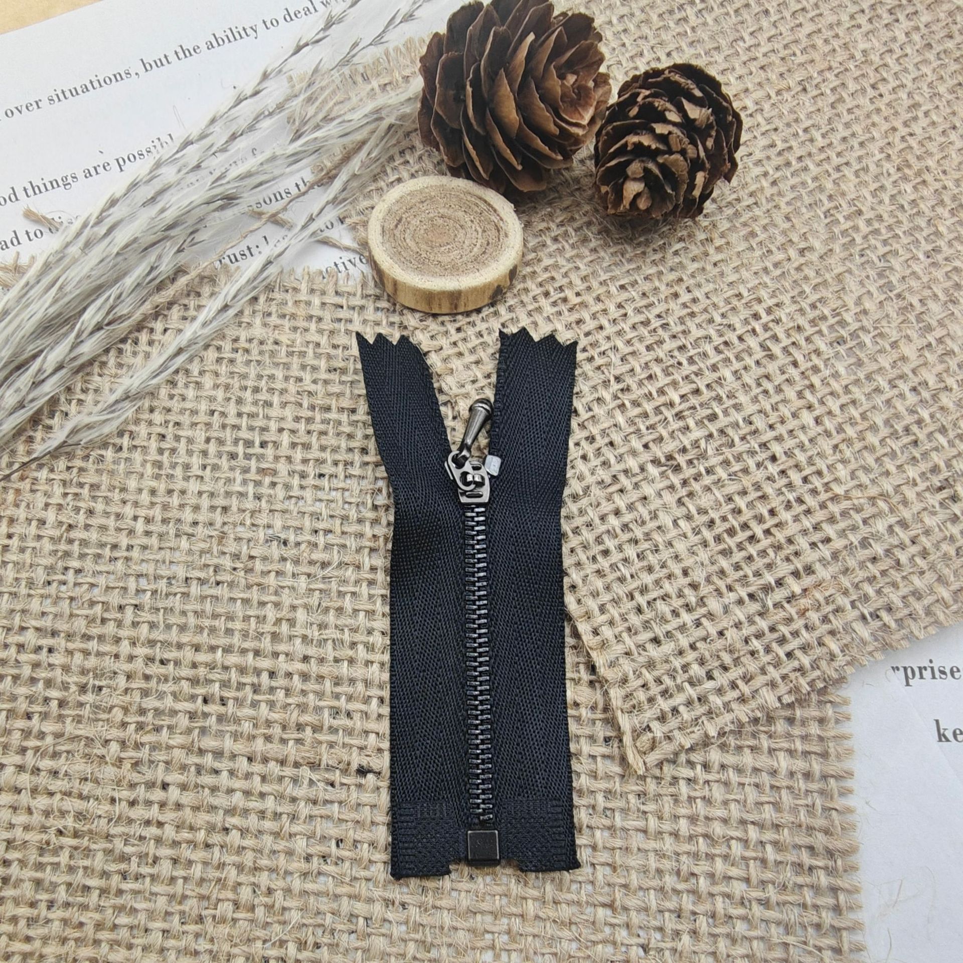 No. 0 Zipper Metal Open-End Small Zipper Toy Doll Clothing Zipper Fine Tooth Small Tooth Doll Clothing Small Zipper