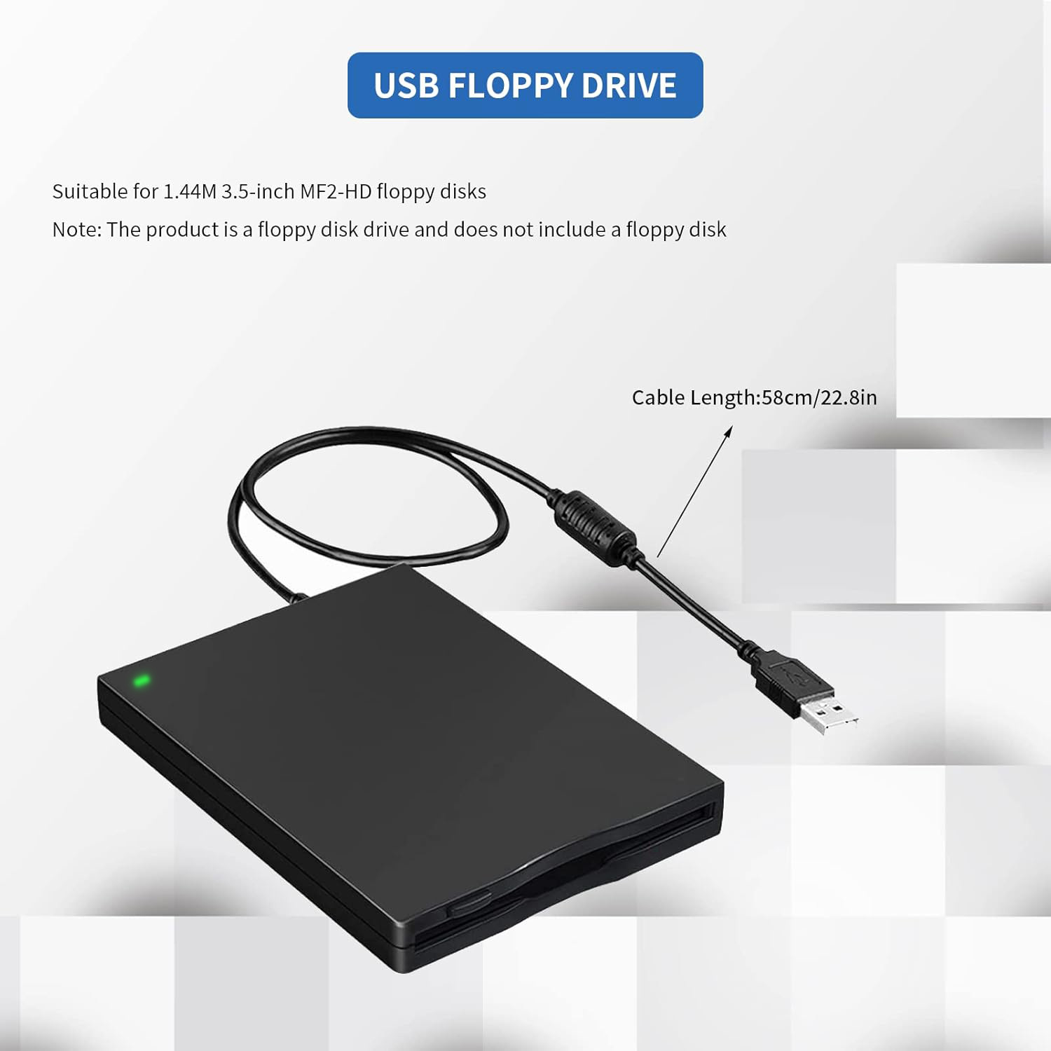 Fdd 3.5inch External Floppy Drive Notebook Desktop Mobile Floppy Drive 1.44Mb Floppy External USB Floppy Drive