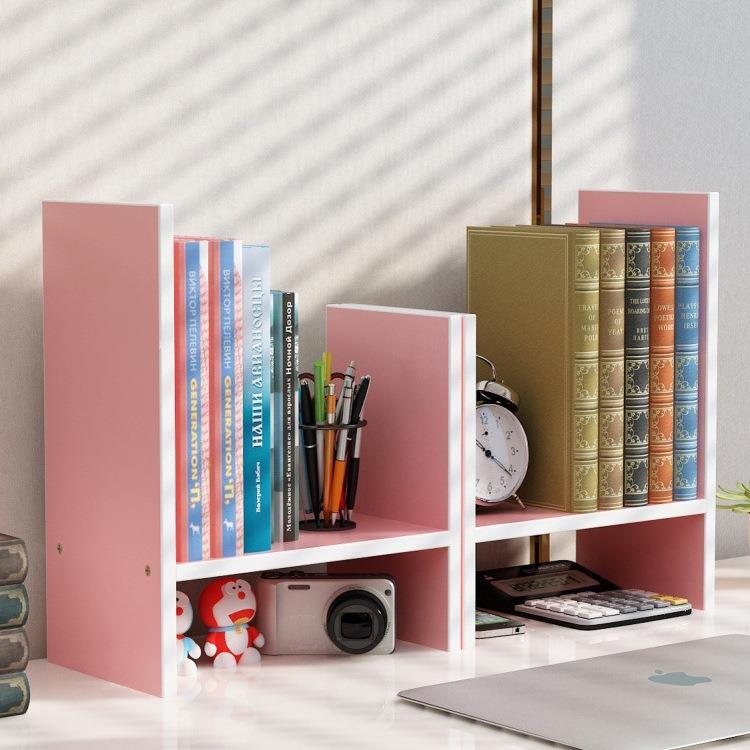 Desktop Small Bookshelf Simple Simple Modern Student Children's Bookcase Desk Office Desk Organize Storage Rack Storage Rack
