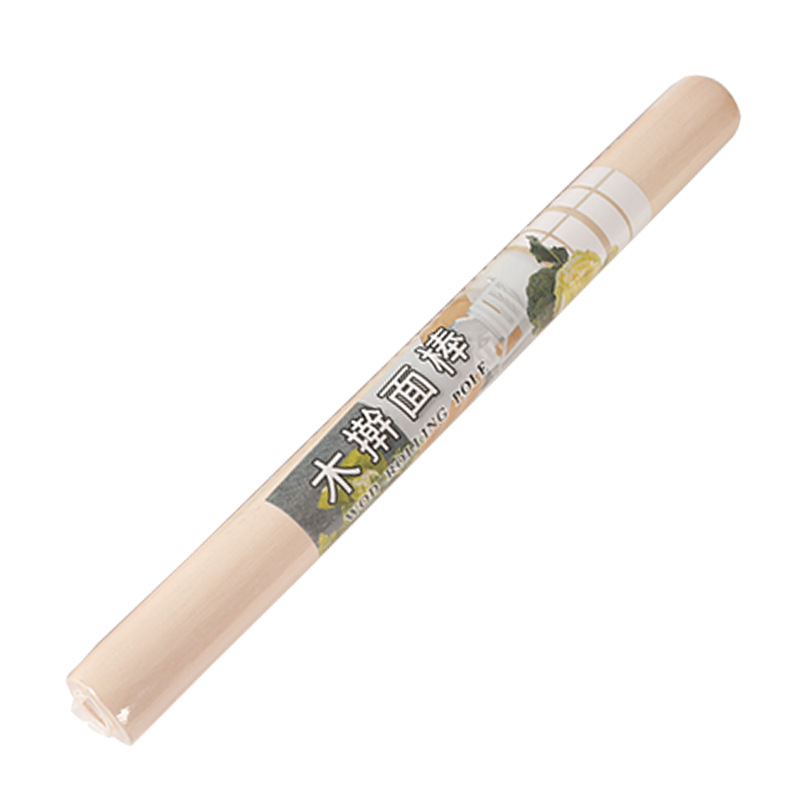 Factory wholesale solid wood Rolling Pin rolling pin baking tool pressing pin non-food extended wooden rolling pin