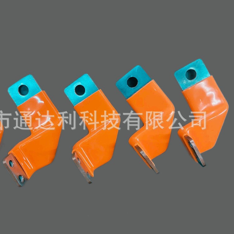 Plastic Immersion Processing of Automotive Connection Copper Bars Pvc Plastic Immersion Processing of Energy Storage Battery Soft Copper Bars