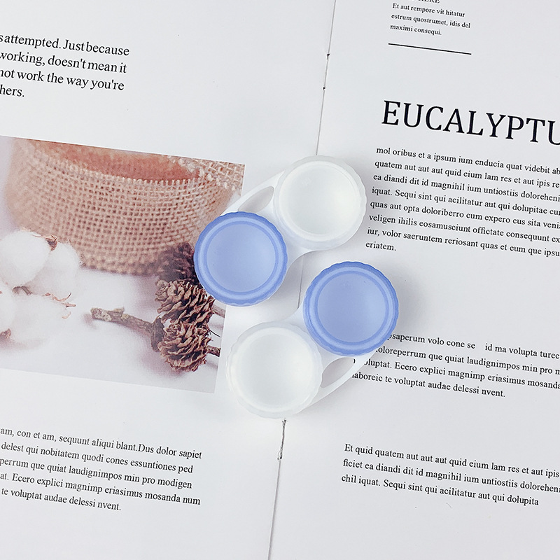 Kaida RGP orthokeratology lens contact lens duplex box OK lens storage portable myopia eye contact box SL-2119