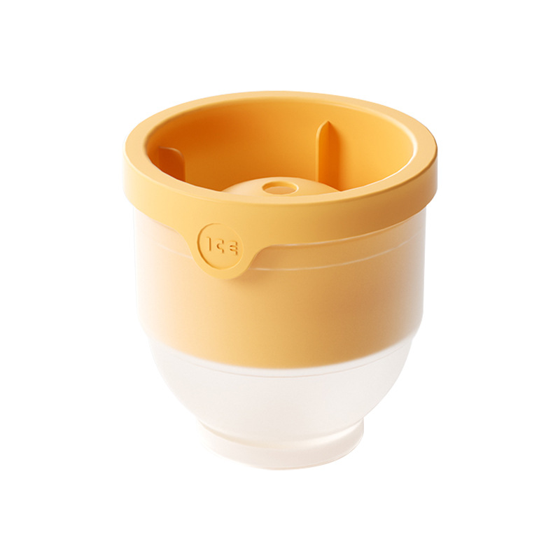 Big Ice Hockey Ball Maker Food Grade Round Whiskey Quick Frozen Ice Block Mould Box Household Big Ball Silicone Ice Pot