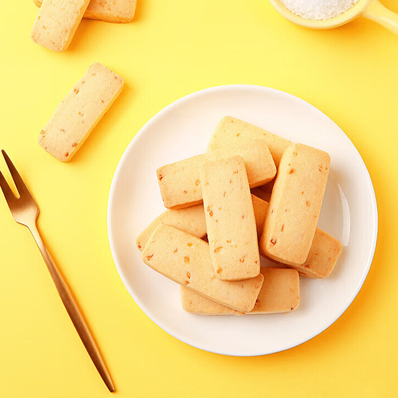 Baicaowei Cranberry Cookies 100g Original/Matcha Flavor Box Pack 40 Wholesale Snacks Small Treats Dropshipping