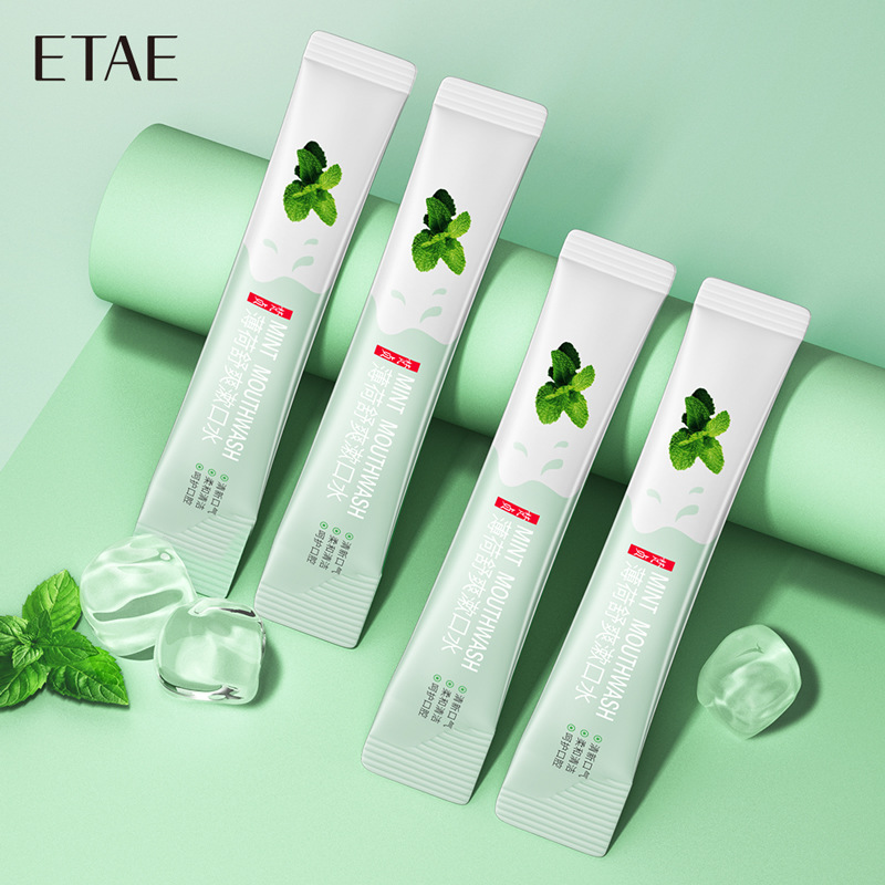 Фабричный одноразовый мятный ополаскиватель, чистка полости рта, свежий дыхание, защита зубов, легкий портативный ополаскиватель, оптовая продажа