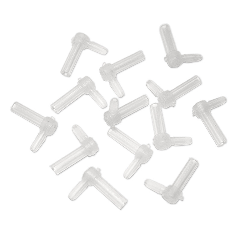 Continuous supply accessories wholesale continuous supply elbow ink box pipeline rubber plug elbow L-type turning joint large quantity Congyou