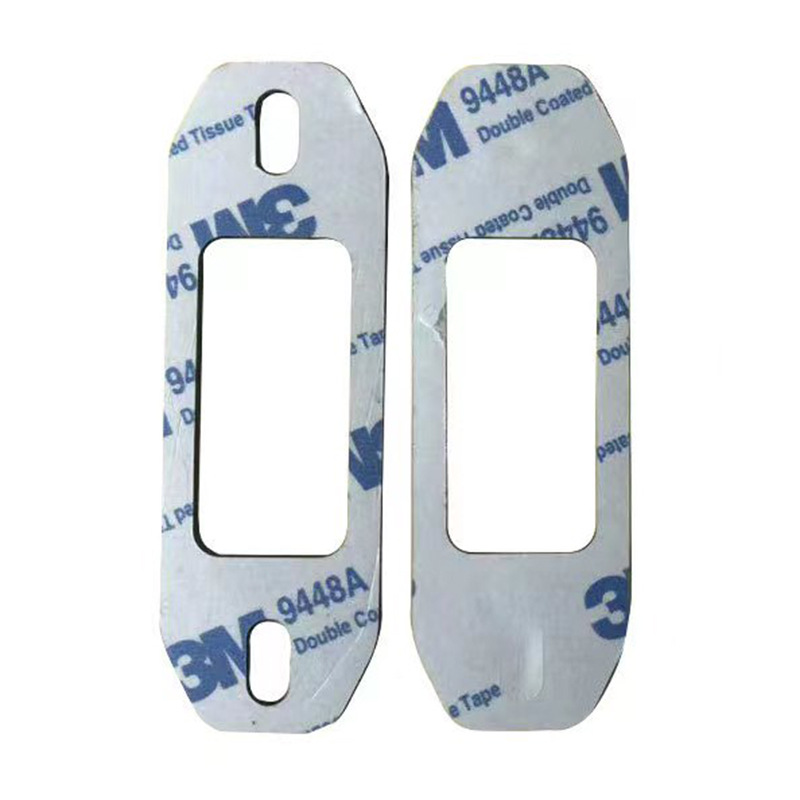 Factory Customized Pvc Punched Insulation Sheets with Adhesive Backing, Transparent Milky White and Black Pet Insulation Sheets, Various Special-Shaped Die Cuts