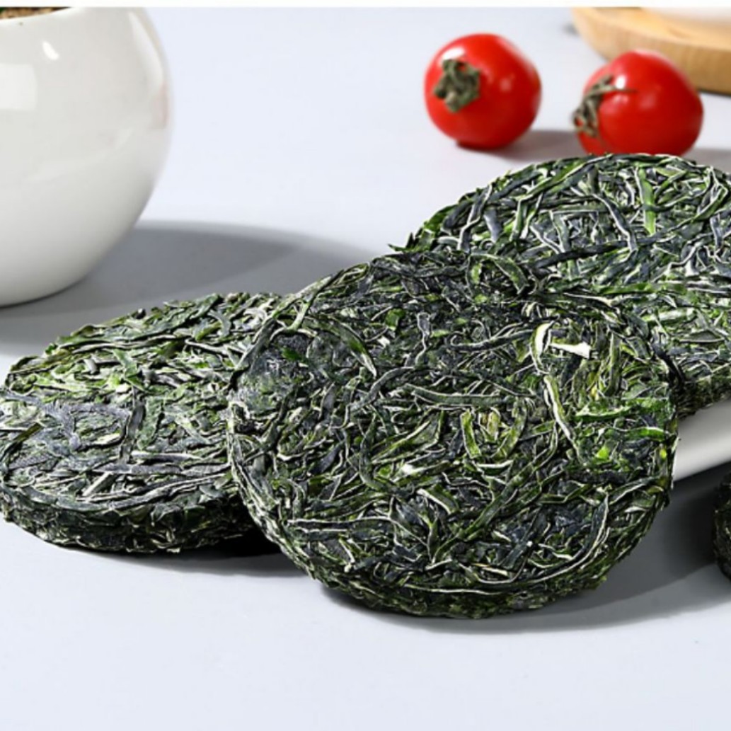 Dried and Compressed Kelp Silk Round Biscuits, Sand-Free, No-Wash, High-Foaming Kelp Seedlings, Small Package, Hot Pot, Cold Salad, No-Cooking