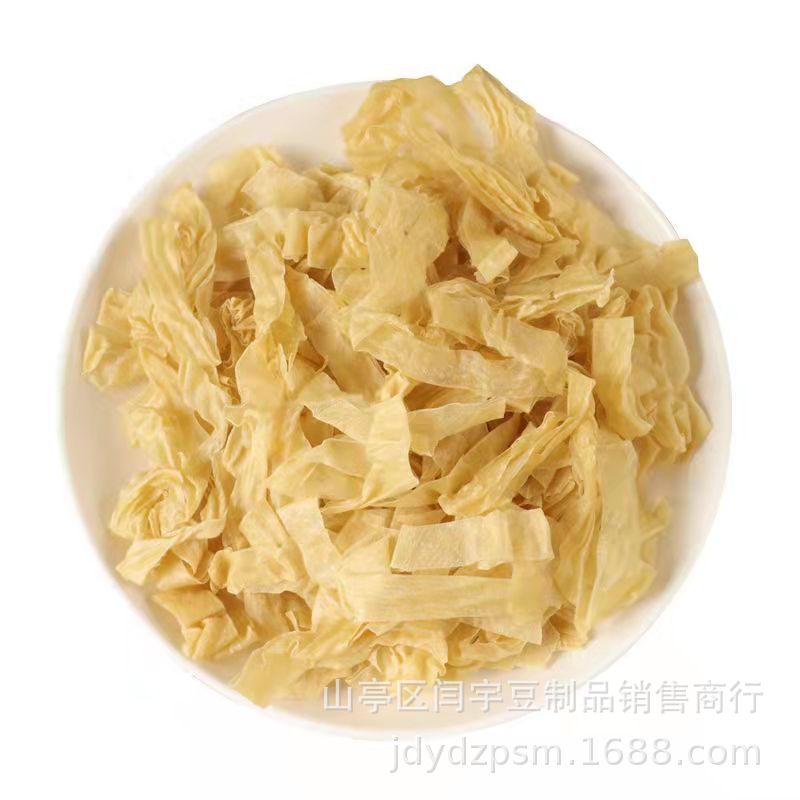 Dried bean skin products without salt, bean flower, bean shreds, bean curd skin, hot pot, spicy hot salad, bean products