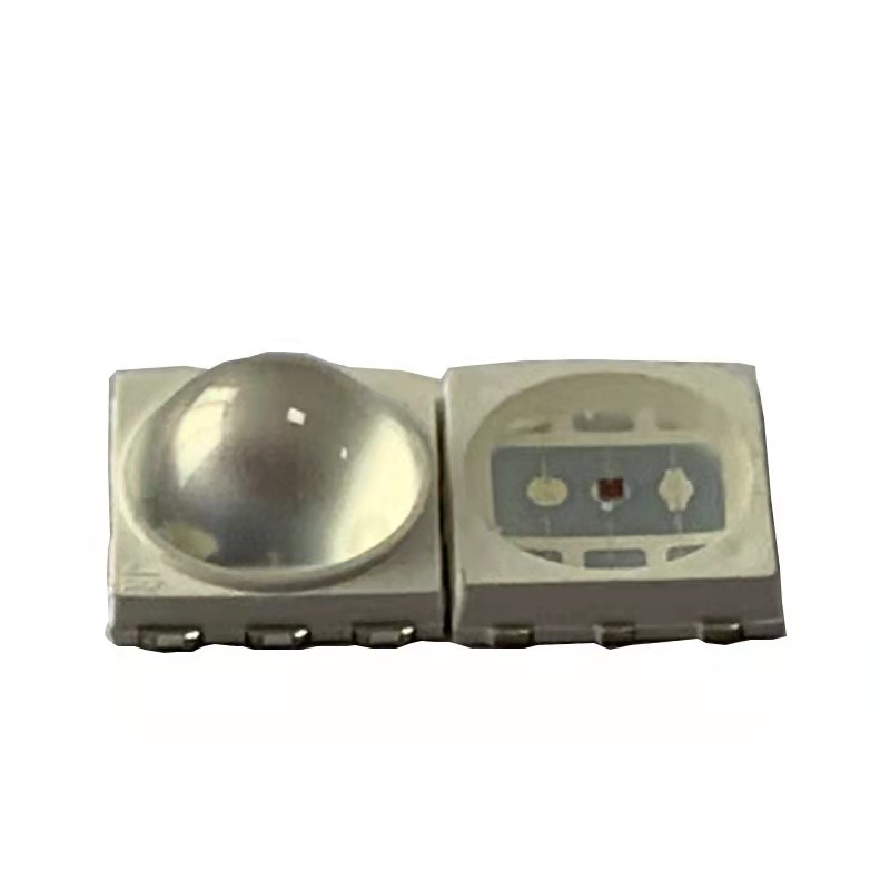 Factory Direct sales 5054RGB ball head 1.5W high power led lamp beads full color mold top 3W aquarium stage starry light