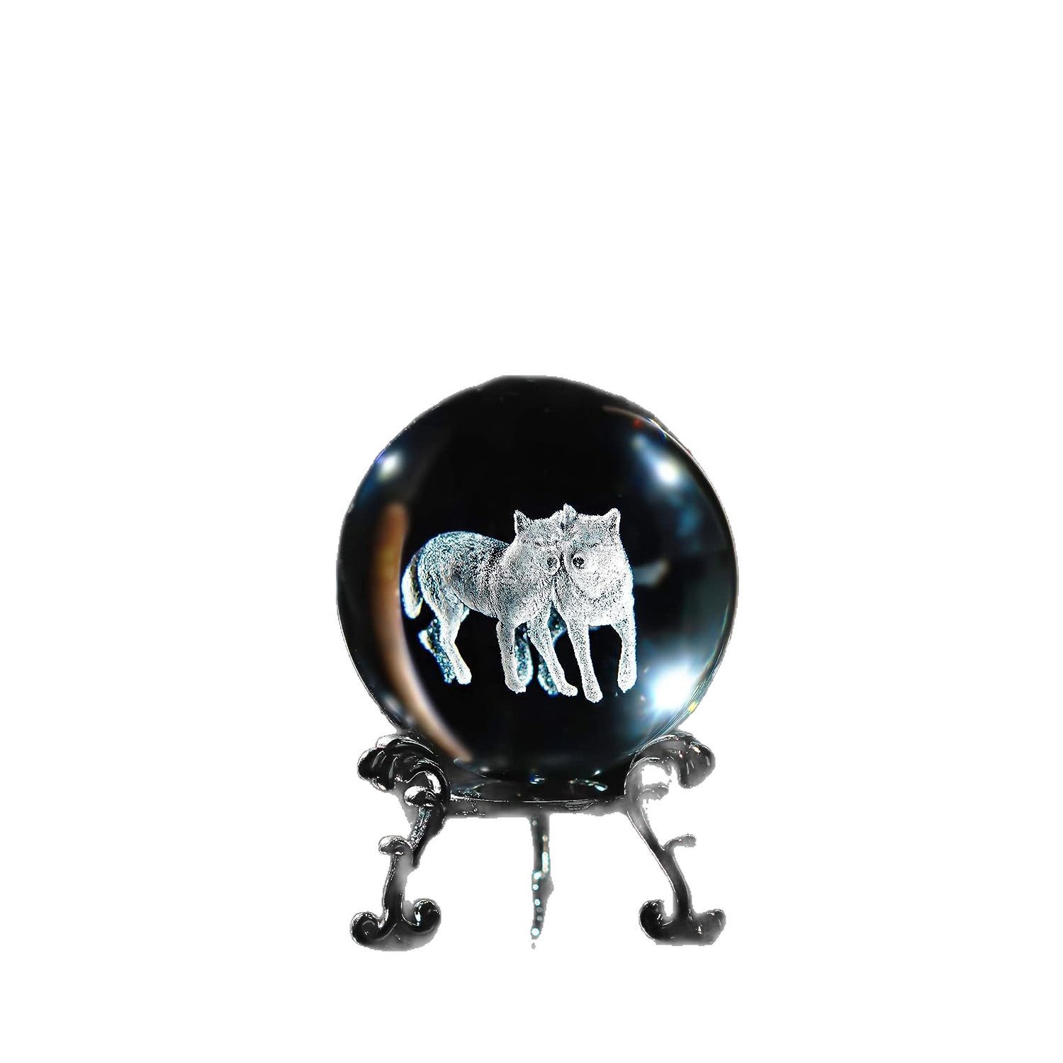 Cross-Border Exclusive Supply of 3D Internally Carved Crystal Ball Ornaments, Exquisite Gifts, Export Factory Home Decoration