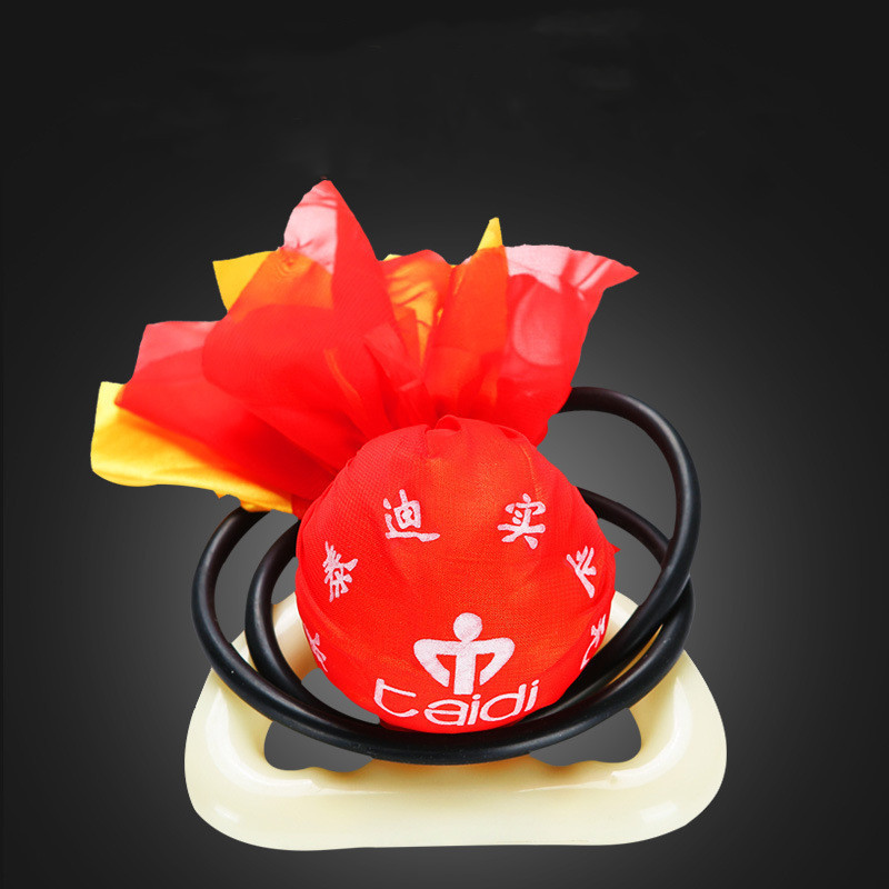 Infinite Fitness Ball for Middle-Aged and Elderly People, Square Dance Fitness Ball, Tai Chi Ball, Teddy Brand Elastic Silicone Swing Ball