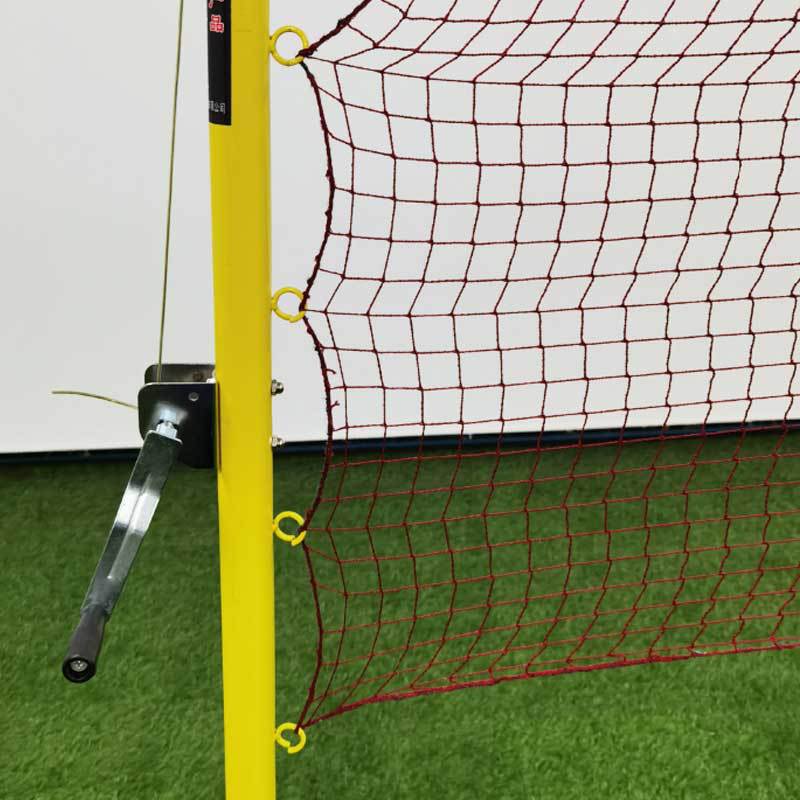 In stock badminton net rack portable empty box badminton column mobile refillable sandstone badminton stand