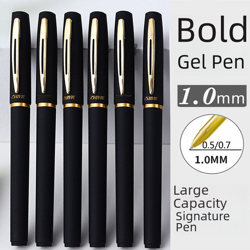 Ancient poetry beauty large capacity gel pen 2022 0.5/0.7/1.0 Bullet Signature Pen exam business practice calligraphy