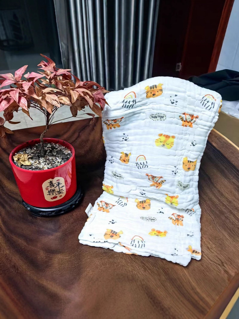 Children's Clothing, Infant Bedding, Class a Seersucker Bath Towel, Pure Cotton Newborn Pure Cotton Winter Single Quilt