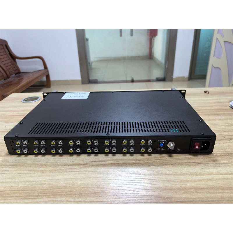 Analog Modulator 8-Way 16-Way Fast-Changing Frequency Hotel Catv Front-End Tv System Av to Rf