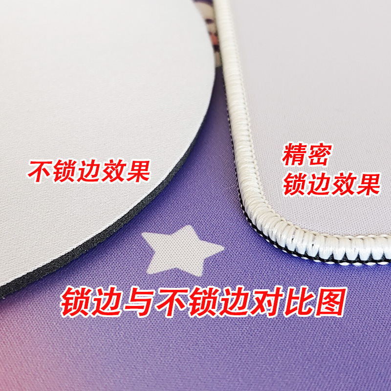 Advertising Mouse Pad Customized Game Office Shortcut Key Mouse Pad Processing Wholesale Rubber Desktop Pad Customized with Pictures