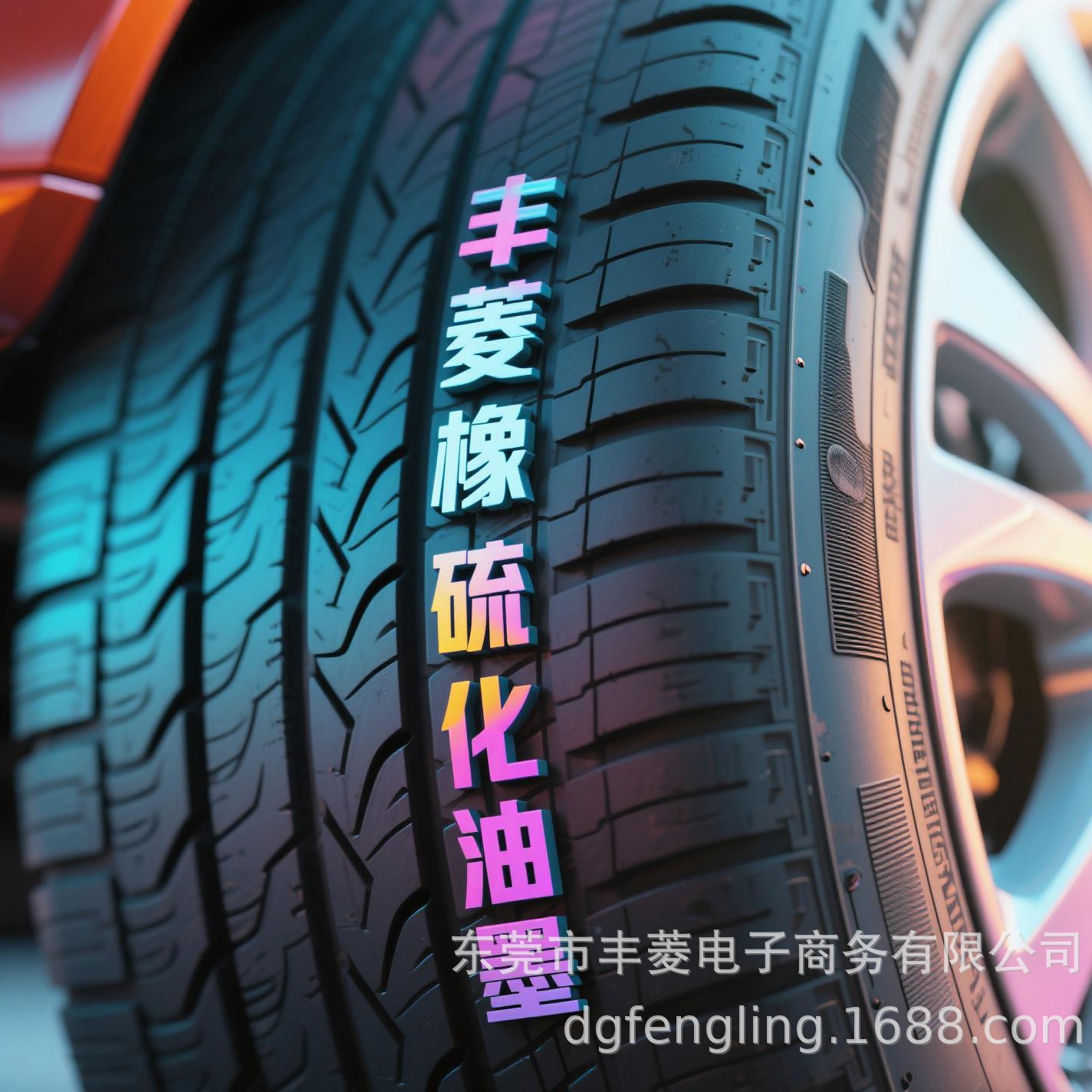 Fenglings Rubber Ink Fenglings Fluorescent Vulcanized Ink Fluorescent Orange Ink Vulcanized Fluorescent Ink