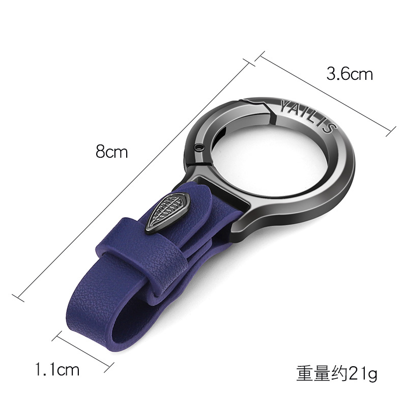 Car Keychain High-end Men's New Multi-functional Buckle Pendant Belt Women's Key Hanging Car Anti-lost Accessories