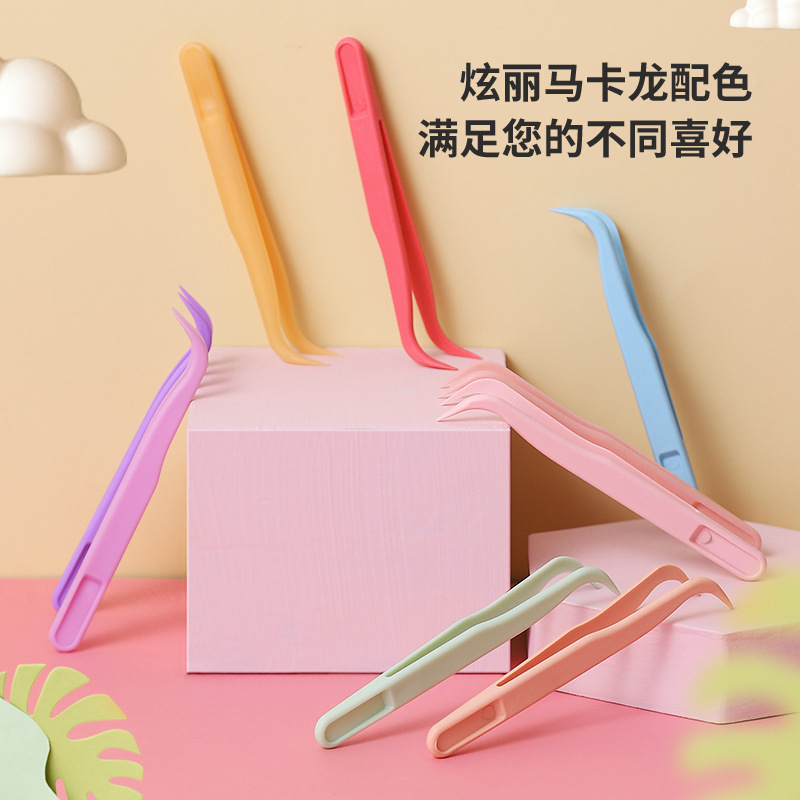 11 см уголок для рук зажим пластиковый пакет наклейка гука пинцет пластиковый жесткий пинцет