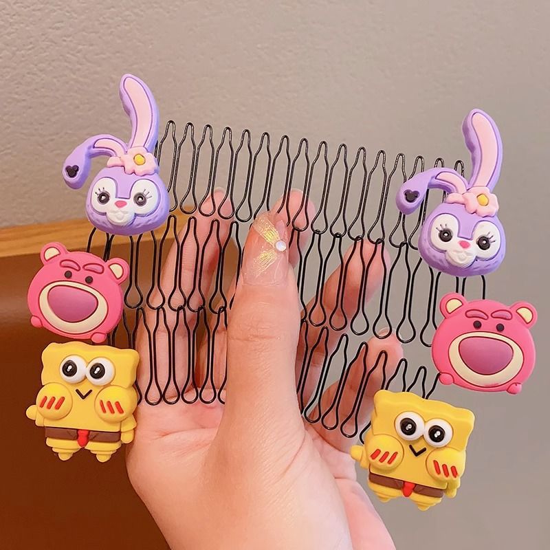Children's Hair Comb Tool for Invisible Back-Of-Head Styling, Little Girl Dance Hairpin, Insert Comb for Bangs, Pull Comb for Girls